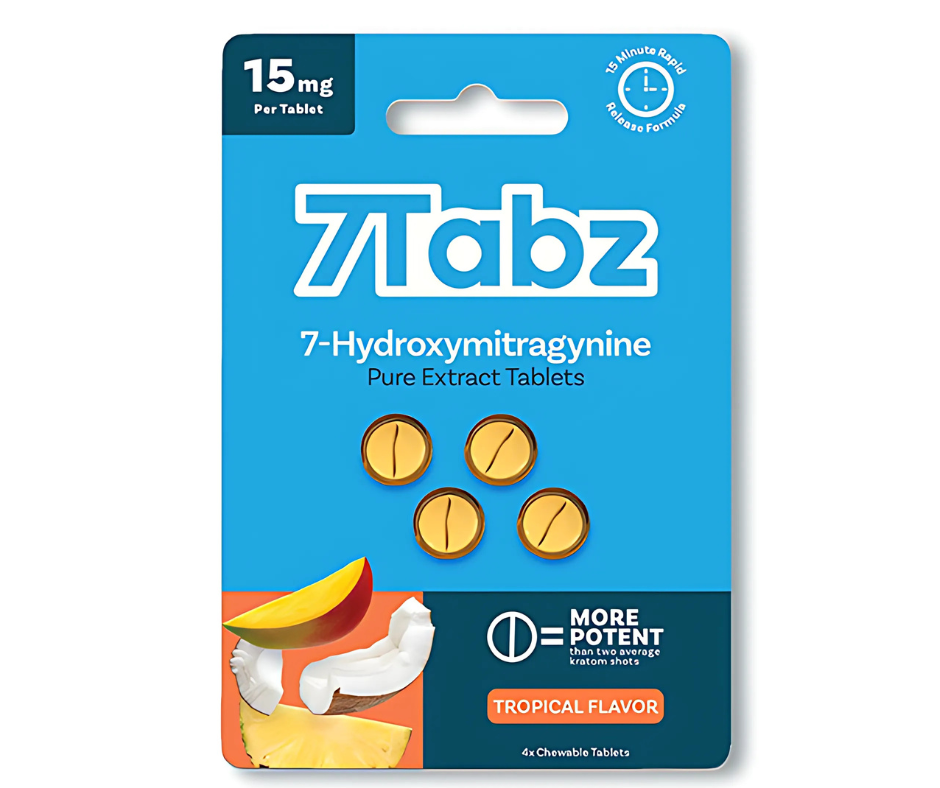 7Tabz 7OH Pure Extract Tablets – 4 Count (60mg Total)