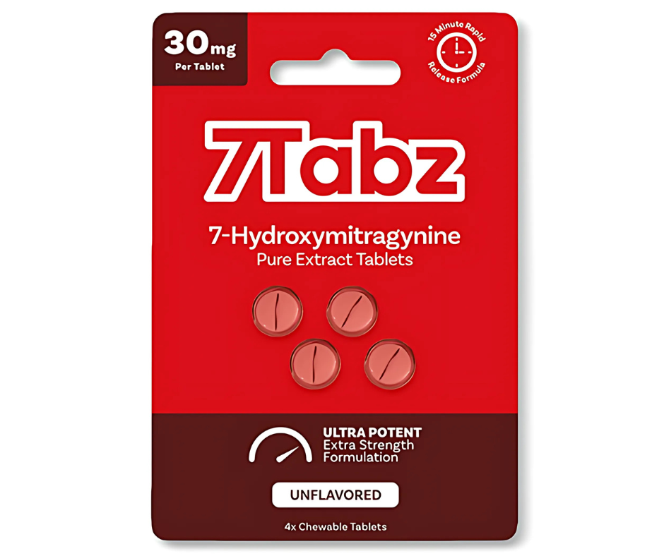 7Tabz Ultra Potent 7OH Pure Extract Tablets – 4 Count (120mg Total)